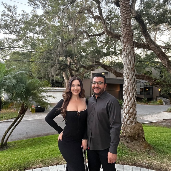 House of cb large ROSA CRYSTAL EMBELLISHED MAXI DRESS - Picture 4 of 5